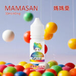 MAMASAN媽媽桑丁鹽電子煙油彩虹糖